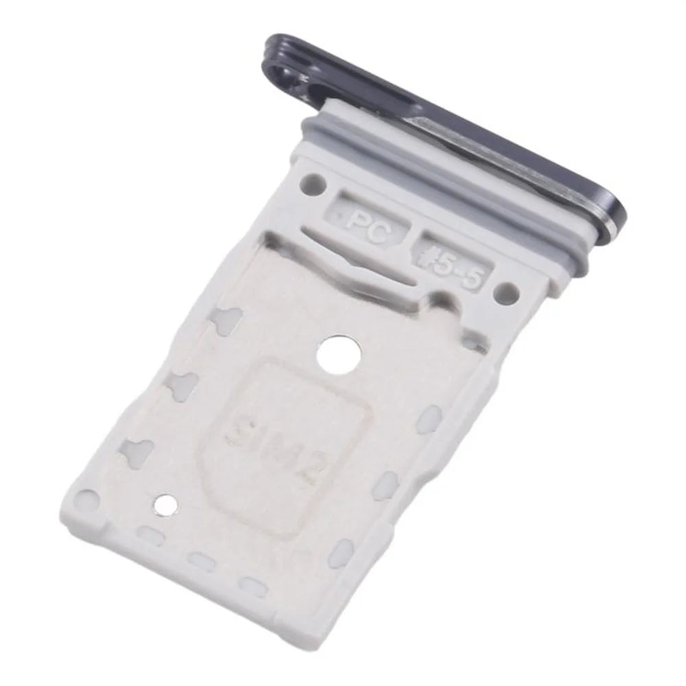 For Samsung Galaxy S26+ SM-S947B EU Version OEM Dual SIM Card Tray Holder Replacement Part (Without Logo) - Black - 1
