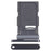 For Samsung Galaxy S26+ SM-S947U US Version OEM Single SIM Card Tray Holder Replacement Part (without Logo) - Black - 1