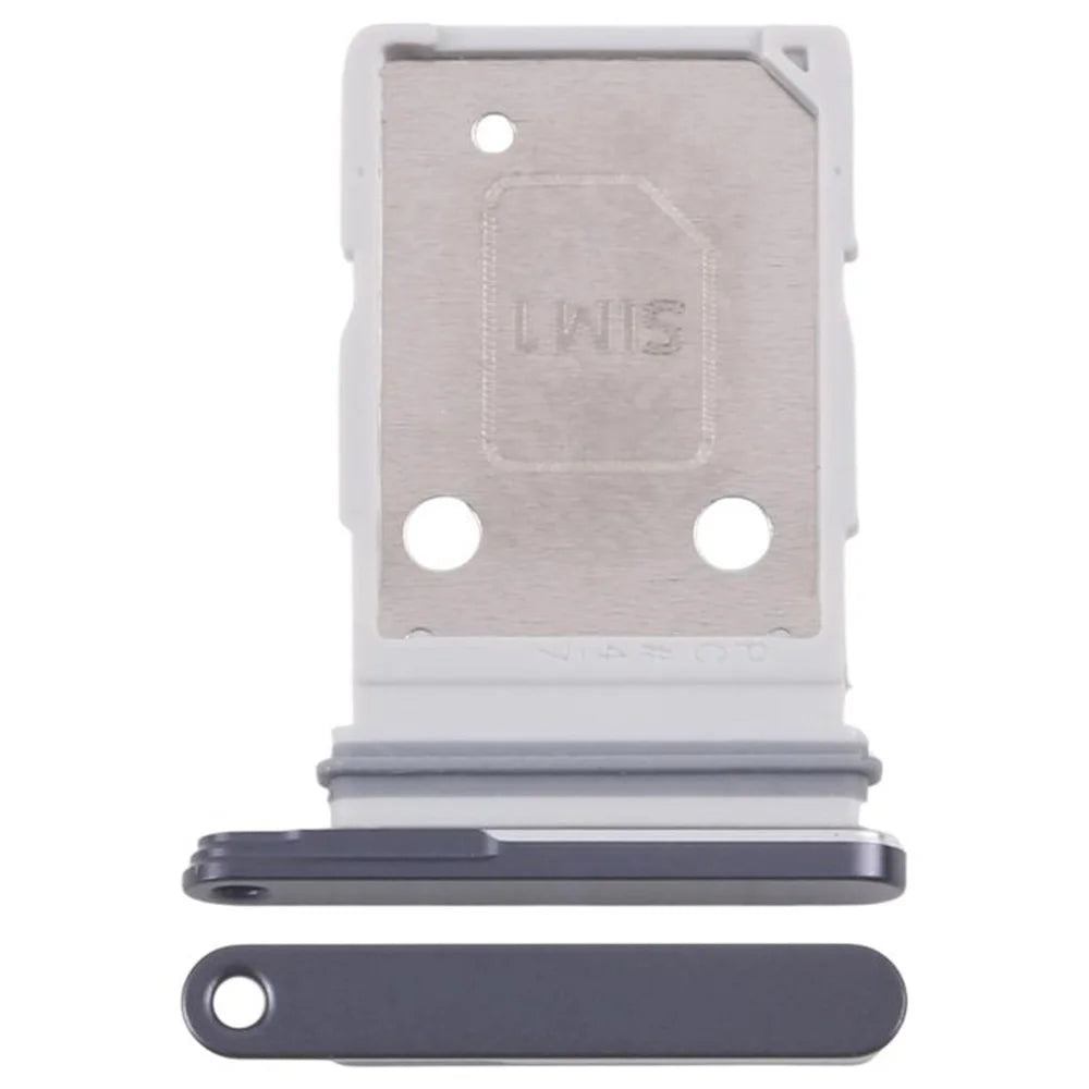 For Samsung Galaxy S26 SM-S942B EU Version OEM Dual SIM Card Tray Holder Replacement Part (Without Logo) - Black - 1