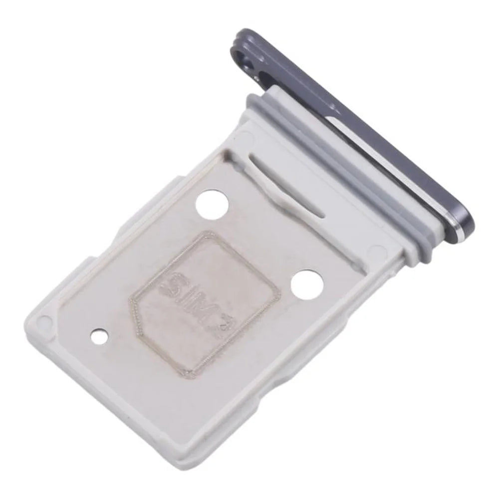 For Samsung Galaxy S26 SM-S942B EU Version OEM Dual SIM Card Tray Holder Replacement Part (Without Logo) - Black - 2