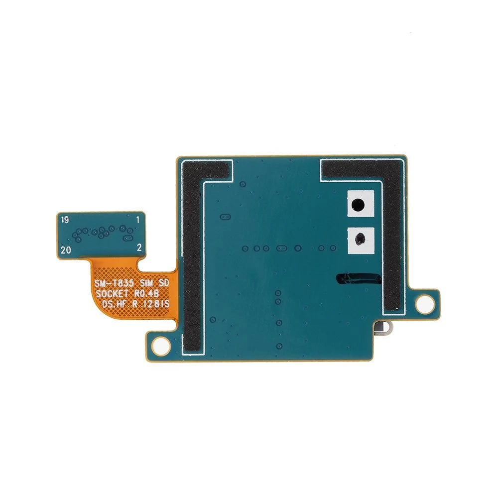 OEM SIM Card Reader Contact Flex Cable for Samsung Galaxy Tab S4 10.5 SM-T835 - 2