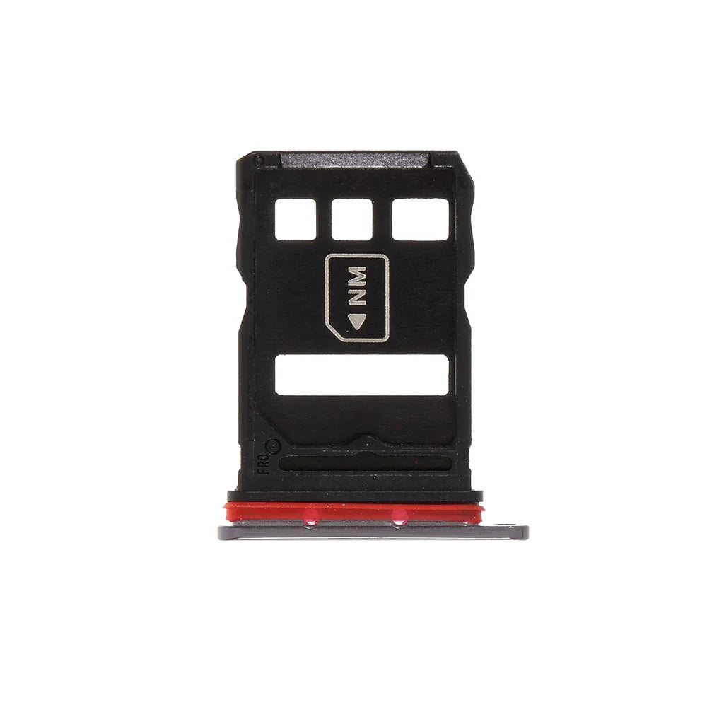 OEM SIM Card Tray Part for Huawei P40 - Black - 1