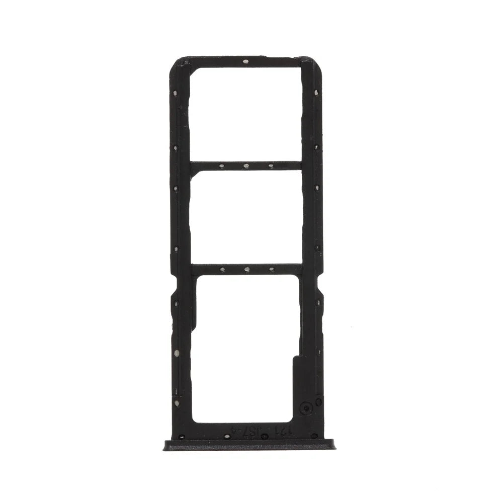 OEM Dual SIM Card + Micro SD Card Tray Holders Part for Oppo A7 - Black - 2