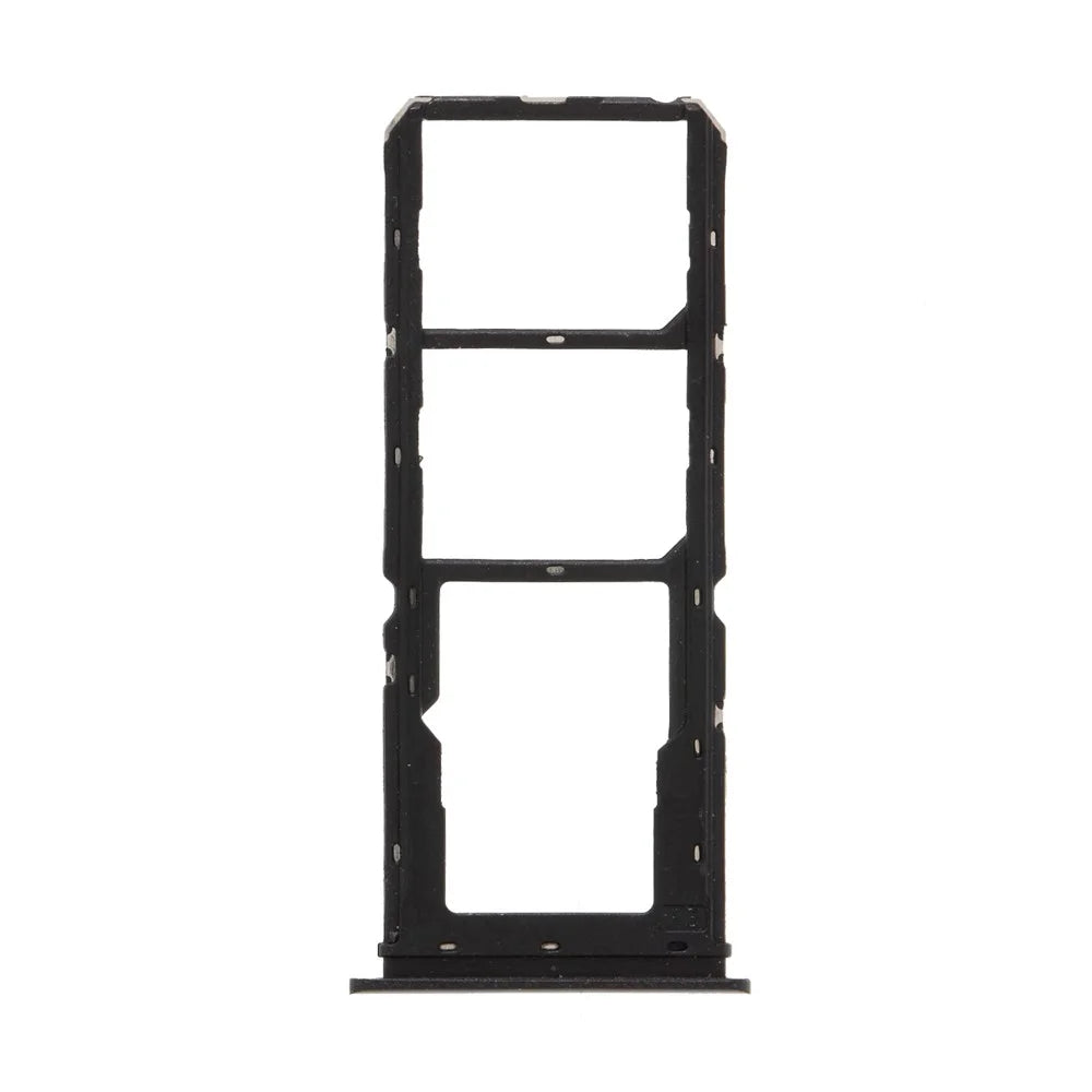 For Vivo Y83 4G OEM Dual SIM Card + SD Card Tray Holder Replacement (without Logo) - Black - 2