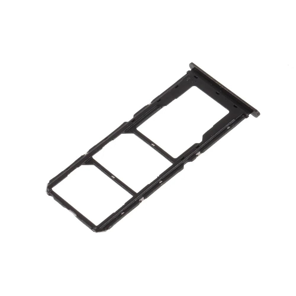 For Vivo Y83 4G OEM Dual SIM Card + SD Card Tray Holder Replacement (without Logo) - Black - 3