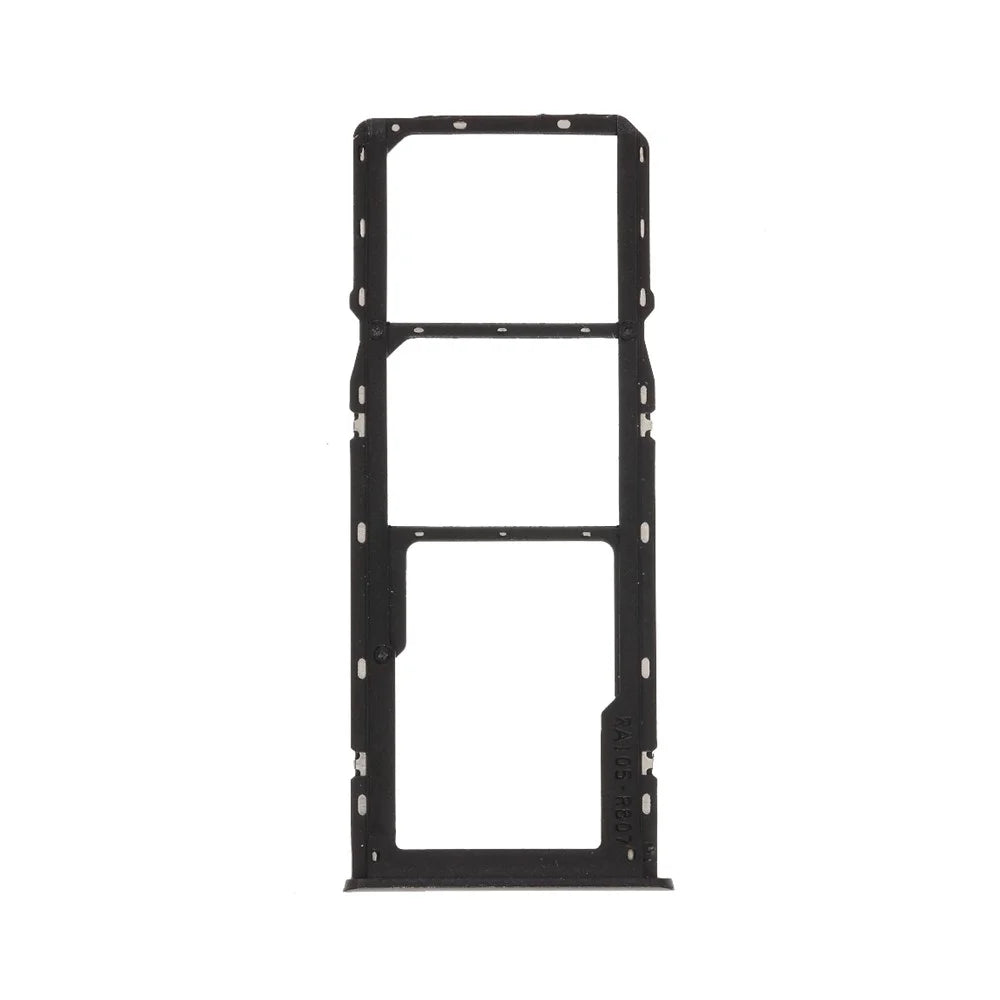 OEM Dual SIM Card + Micro SD Card Tray Holders Part for Oppo Realme 5 - Black - 1