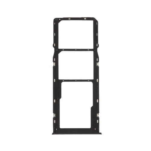 OEM Dual SIM Card + Micro SD Card Tray Holders Part for Oppo Realme 5 - Black - 1