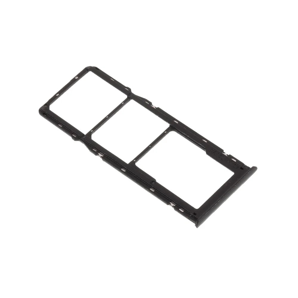 OEM Dual SIM Card + Micro SD Card Tray Holders Part for Oppo Realme 5 - Black - 4