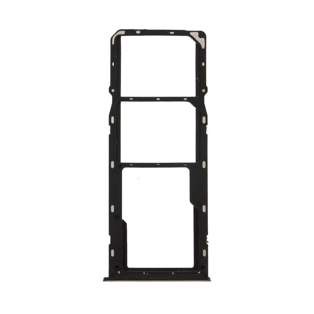For OPPO Realme 5 Pro OEM Dual SIM Card + SD Card Tray Holder Replacement (without Logo) - Black - 1