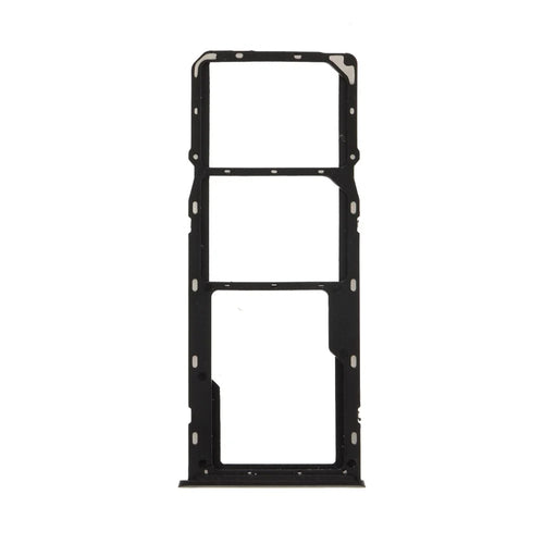 For OPPO Realme 5 Pro OEM Dual SIM Card + SD Card Tray Holder Replacement (without Logo) - Black - 1