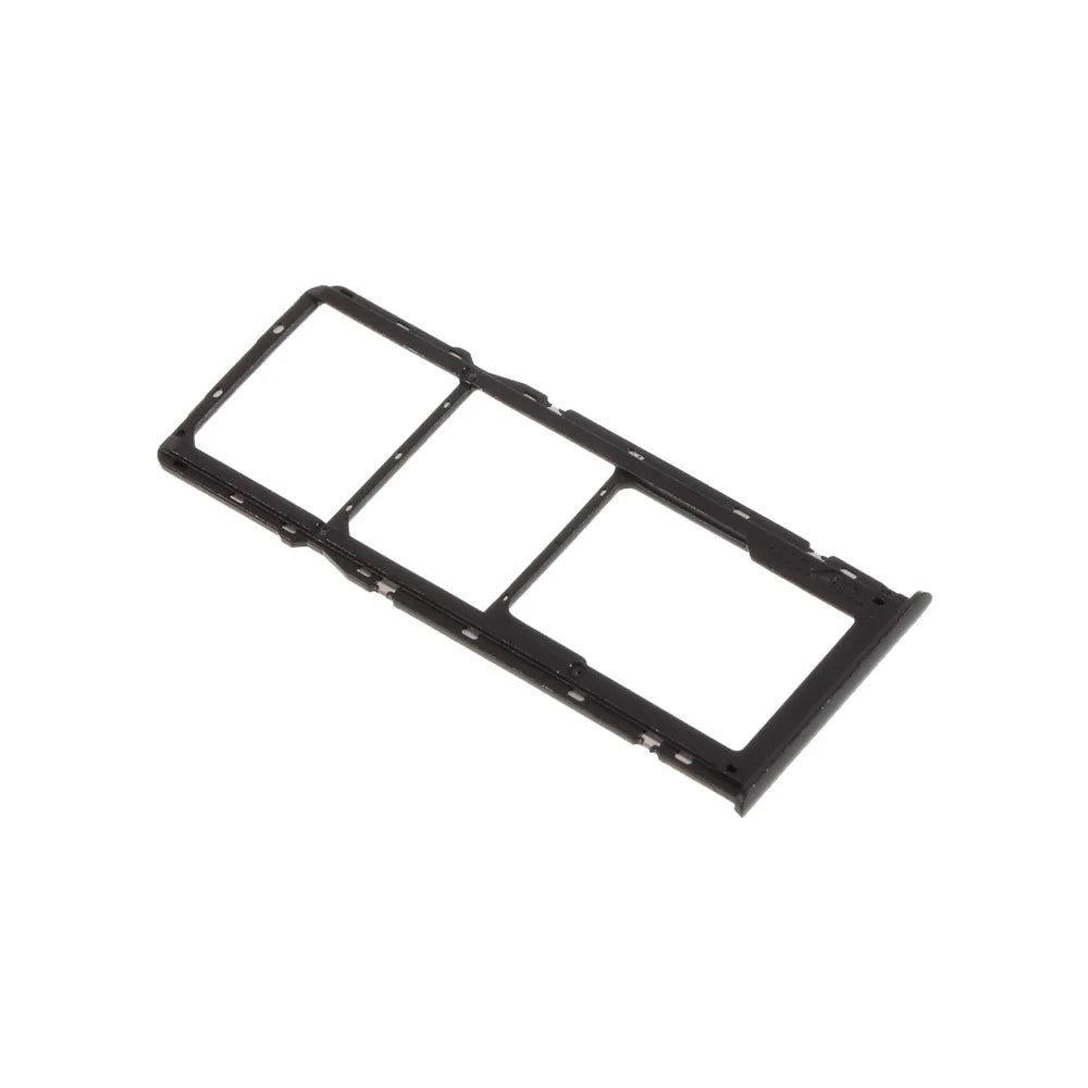 For OPPO Realme 5 Pro OEM Dual SIM Card + SD Card Tray Holder Replacement (without Logo) - Black - 3