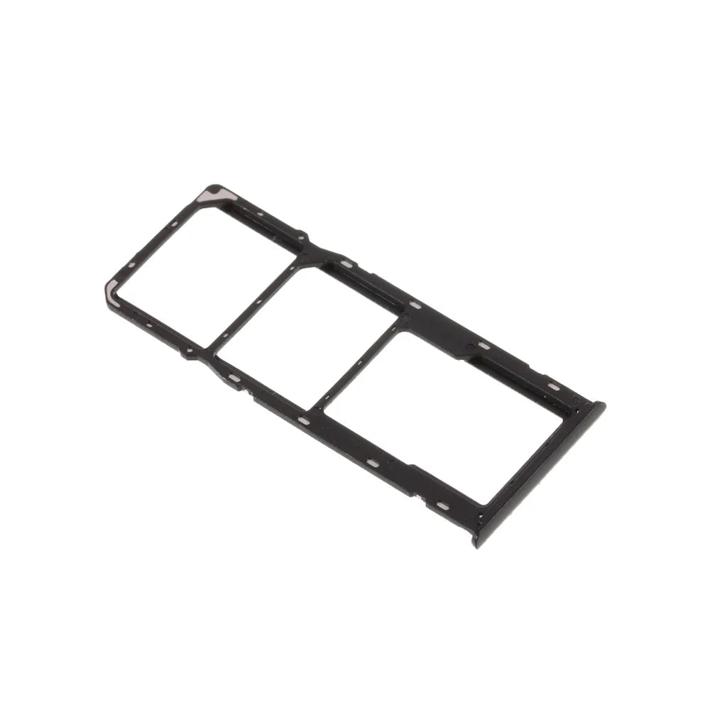 For OPPO Realme 5 Pro OEM Dual SIM Card + SD Card Tray Holder Replacement (without Logo) - Black - 4