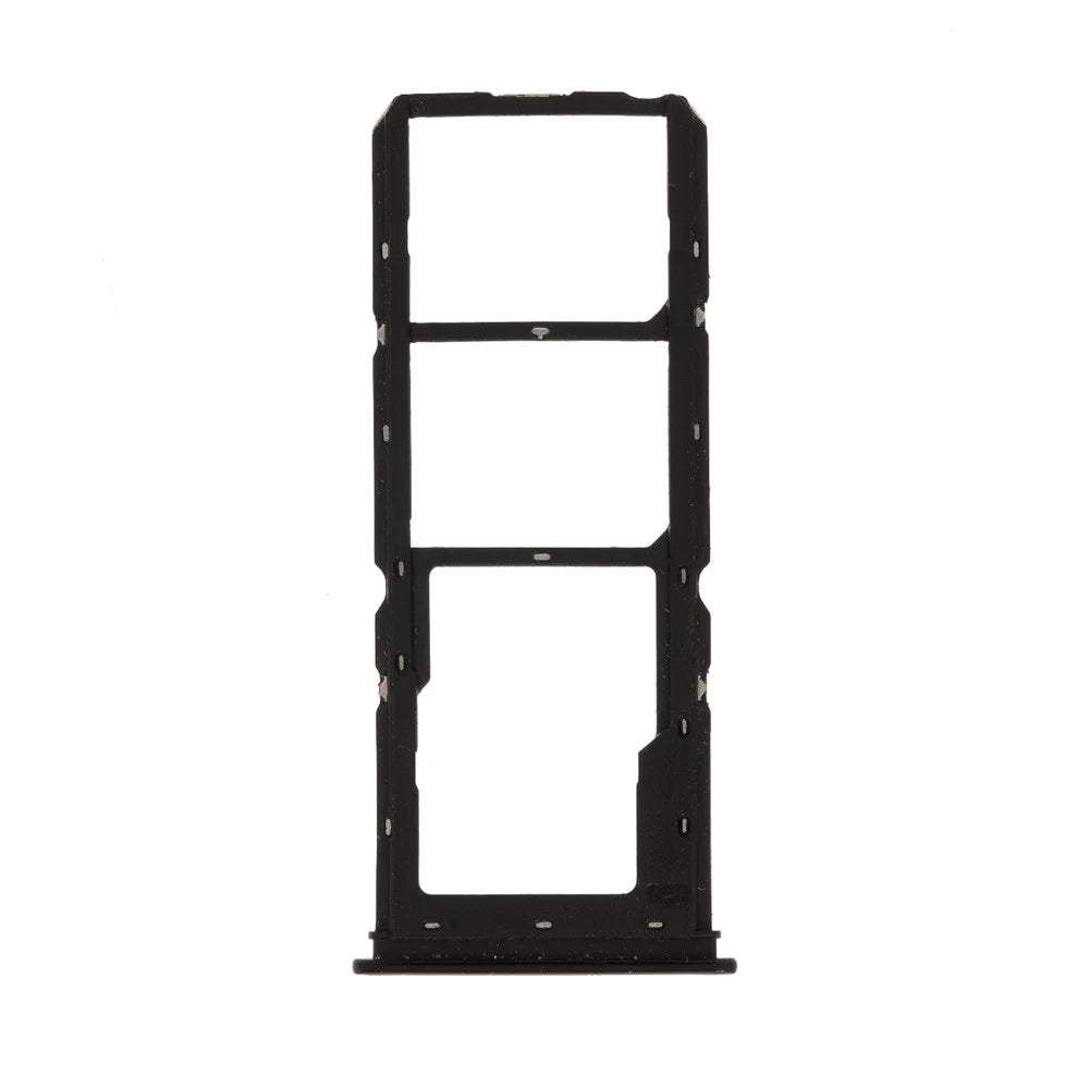 OEM Dual SIM Card + Micro SD Card Tray Holders Part for vivo Y93 - Black - 2