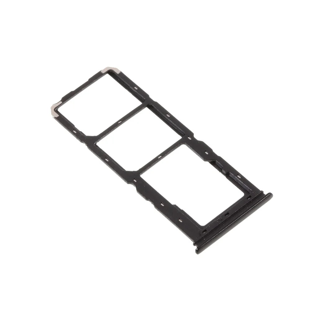 OEM Dual SIM Card + Micro SD Card Tray Holders Part for vivo Y93 - Black - 4