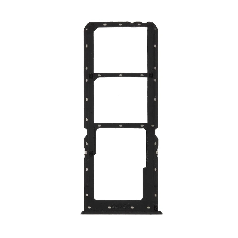 OEM Dual SIM Card + Micro SD Card Tray Holders Part for Oppo A5 / A3s - Black - 2