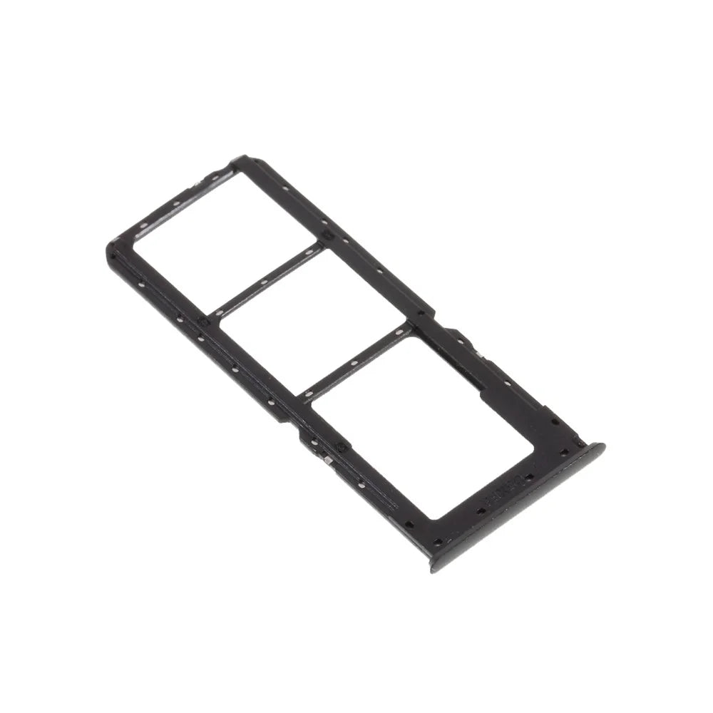 OEM Dual SIM Card + Micro SD Card Tray Holders Part for Oppo A5 / A3s - Black - 3