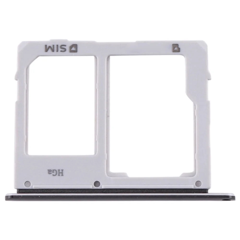 For Samsung Galaxy Tab S5e SM-T725 OEM SIM+SD Card Tray Holder Replacement Part (without Logo) - Black - 1