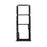 OEM SIM Card Tray Holder Replace Part for Samsung Galaxy A71 SM-A715 - Black - 2