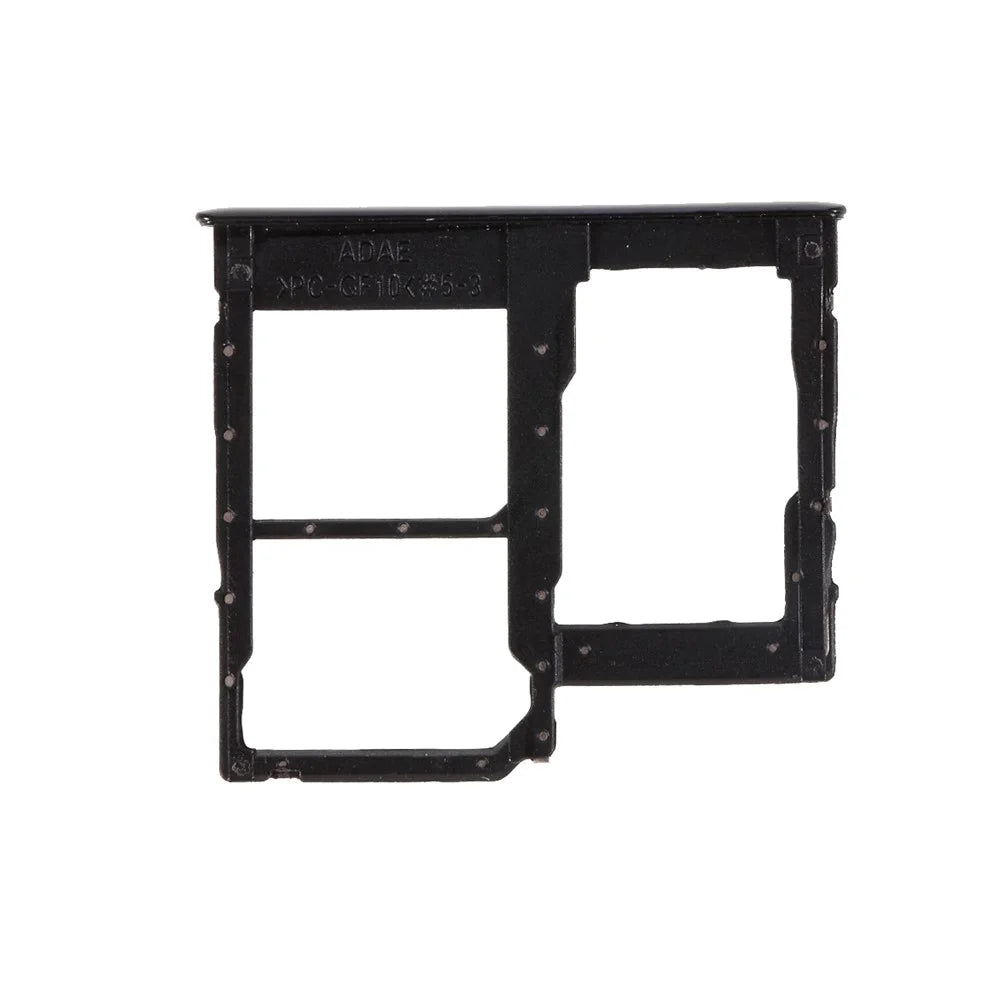 OEM Dual SIM Card + Micro SD Card Tray Holder Repair Part for Samsung Galaxy A41 (Global) A415 - Black - 2