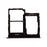 OEM Dual SIM Card + Micro SD Card Tray Holder Repair Part for Samsung Galaxy A01 Core A013 - Black - 1