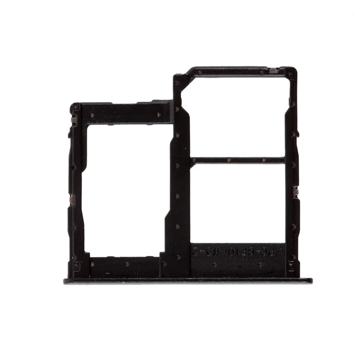 OEM Dual SIM Card + Micro SD Card Tray Holder Repair Part for Samsung Galaxy A01 Core A013 - Black - 2