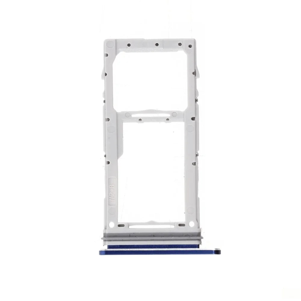 OEM SIM Card Tray + Micro SD Card Tray Holder Repair Part for Samsung Galaxy S10 Lite 4G G770 - Blue - 2