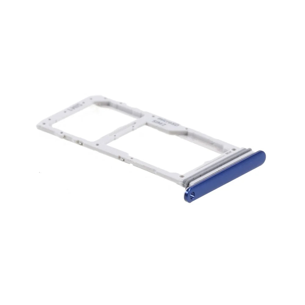 OEM SIM Card Tray + Micro SD Card Tray Holder Repair Part for Samsung Galaxy S10 Lite 4G G770 - Blue - 3