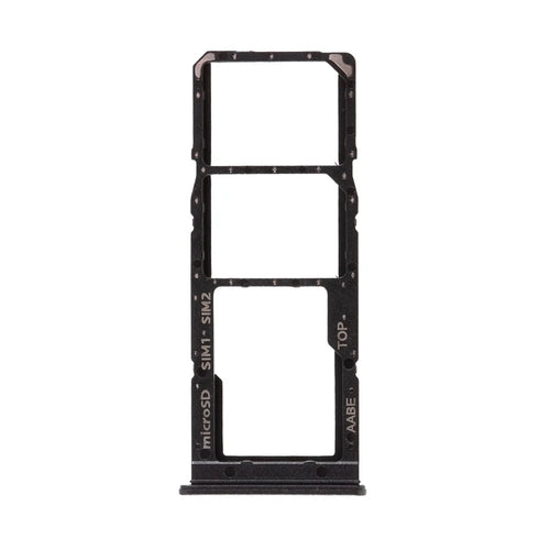 OEM SIM Card Tray Holder Replacement Part for Samsung Galaxy A12 A125 - Black - 1