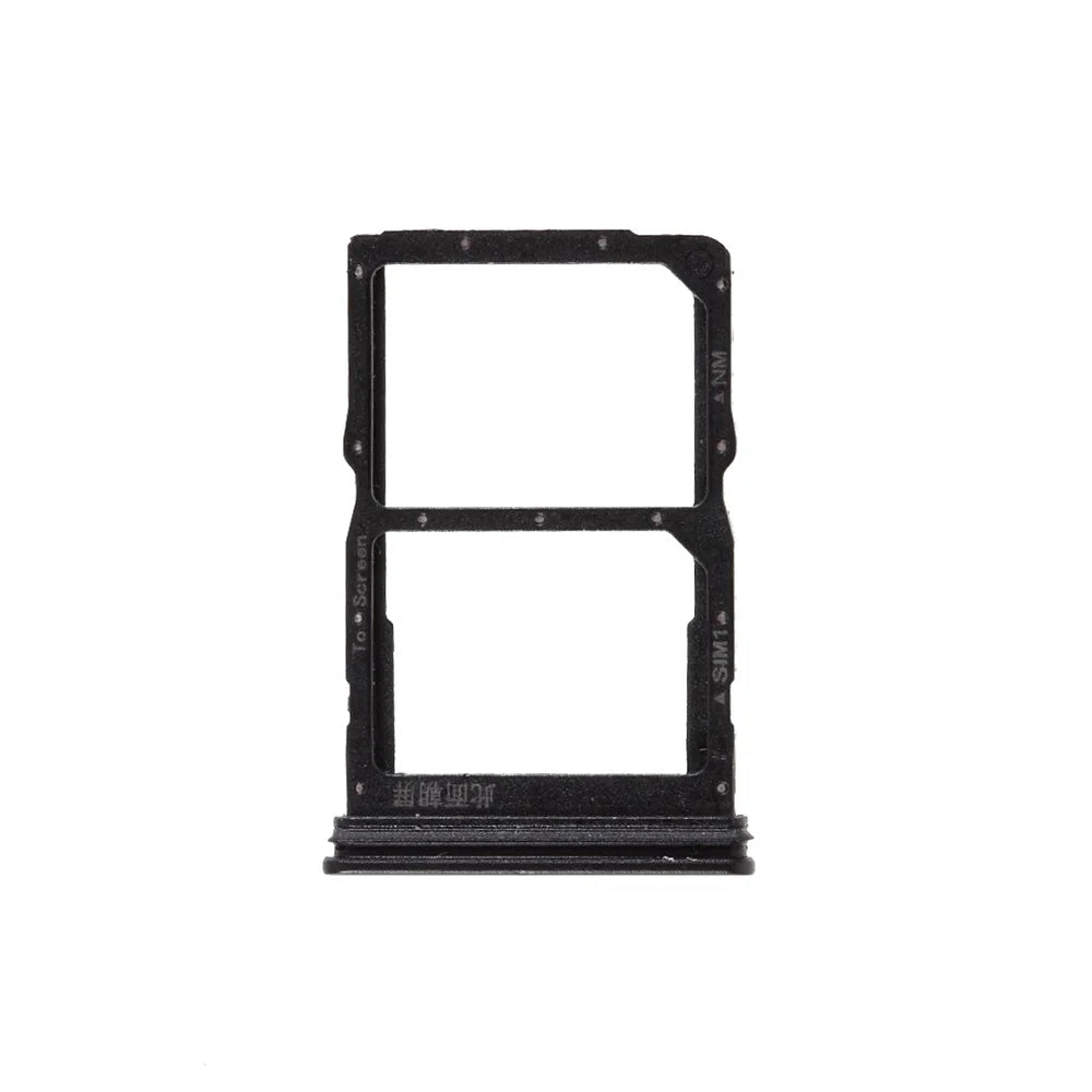 OEM SIM Card Tray Holder Replacement Part for Huawei P40 lite 5G / nova 7 SE - Black - 1
