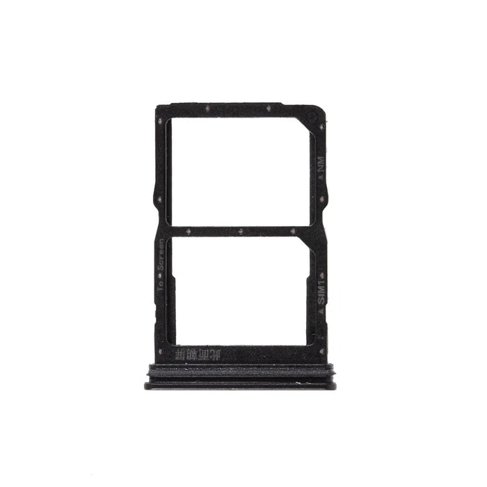 OEM SIM Card Tray Holder Replacement Part for Huawei P40 lite 5G / nova 7 SE - Black - 1