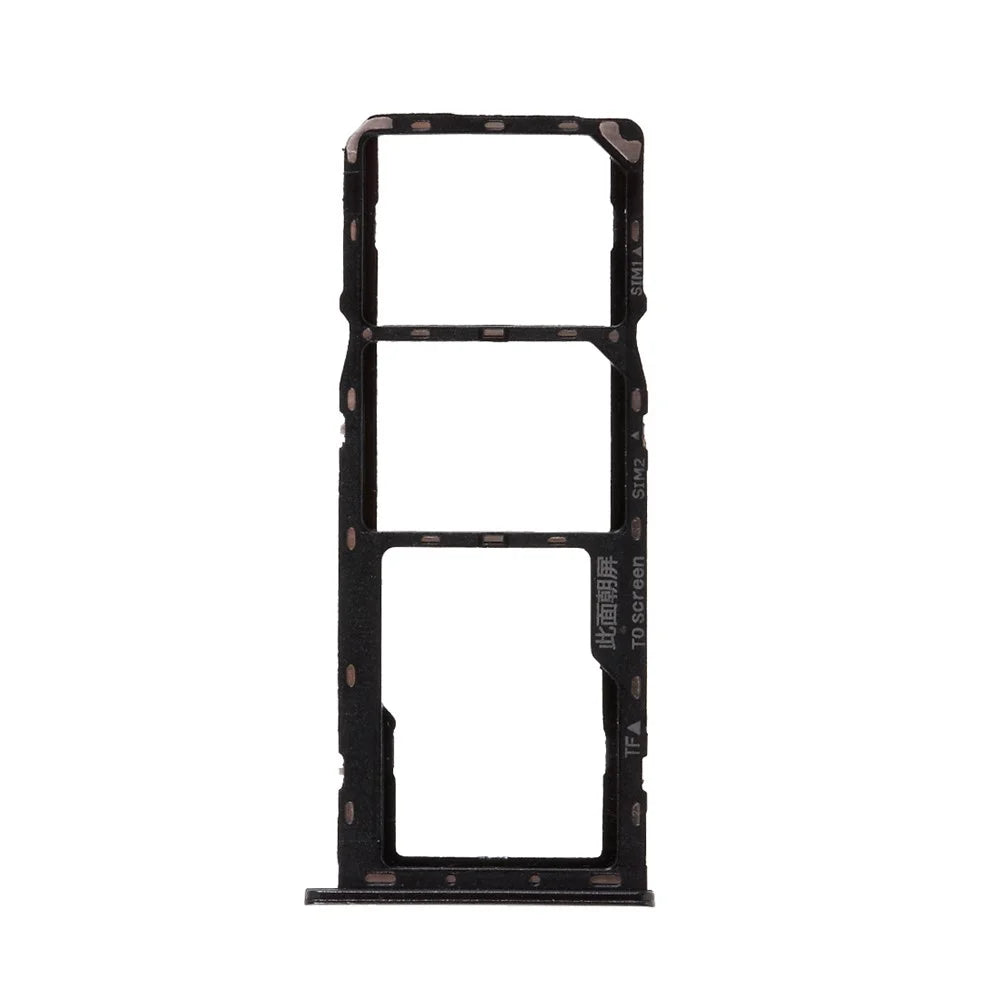 OEM SIM Card Tray Holder Replacement Part for Samsung Galaxy A20s A207 - Black - 1