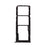 OEM SIM Card Tray Holder Replacement Part for Samsung Galaxy A20s A207 - Black - 1