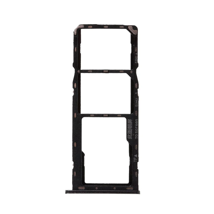 OEM SIM Card Tray Holder Replacement Part for Samsung Galaxy A20s A207 - Black - 1