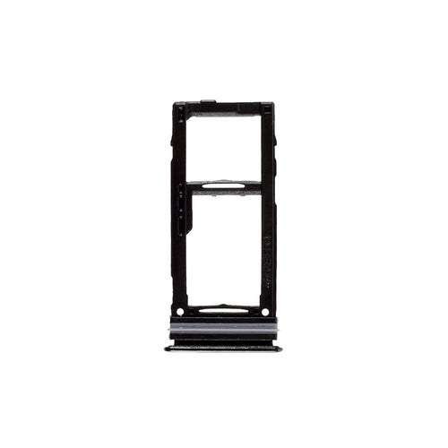 For Samsung Galaxy A52 4G A525 / A72 4G A725 OEM Dual SIM Card Tray Holder Replacement (without Logo) - Black - 1