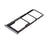 OEM SIM Card Tray Holder Replacement Part for Samsung Galaxy A32 4G (EU Version) A325 - Black - 3