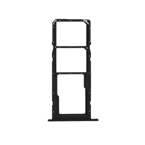 For Huawei P smart 2021 / Honor 10X Lite OEM Dual SIM Card + TF Card Tray Holder Replacement (without Logo) - Black - 1