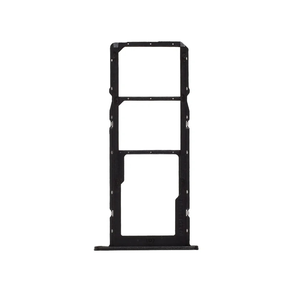 For Huawei P smart 2021 / Honor 10X Lite OEM Dual SIM Card + TF Card Tray Holder Replacement (without Logo) - Black - 2