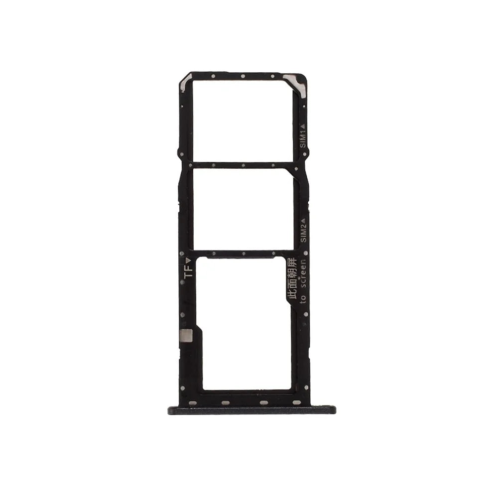 OEM SIM Card Tray Holder Replacement Part for Huawei Y7 (2019) / Y7 Pro (2019) / Y7 Prime (2019) - Black - 1