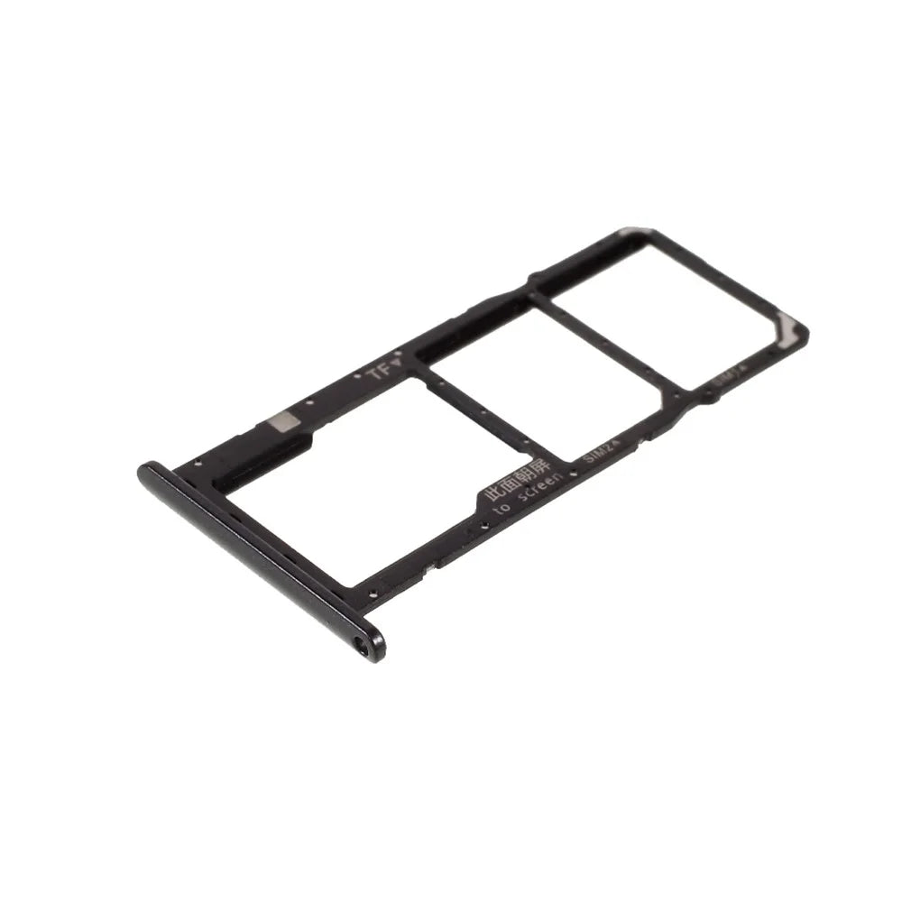 OEM SIM Card Tray Holder Replacement Part for Huawei Y7 (2019) / Y7 Pro (2019) / Y7 Prime (2019) - Black - 3