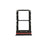 OEM Dual SIM + TF Card Tray Holder Replacement for Xiaomi Mi 10 Lite 5G (M2002J9G) - Black - 1
