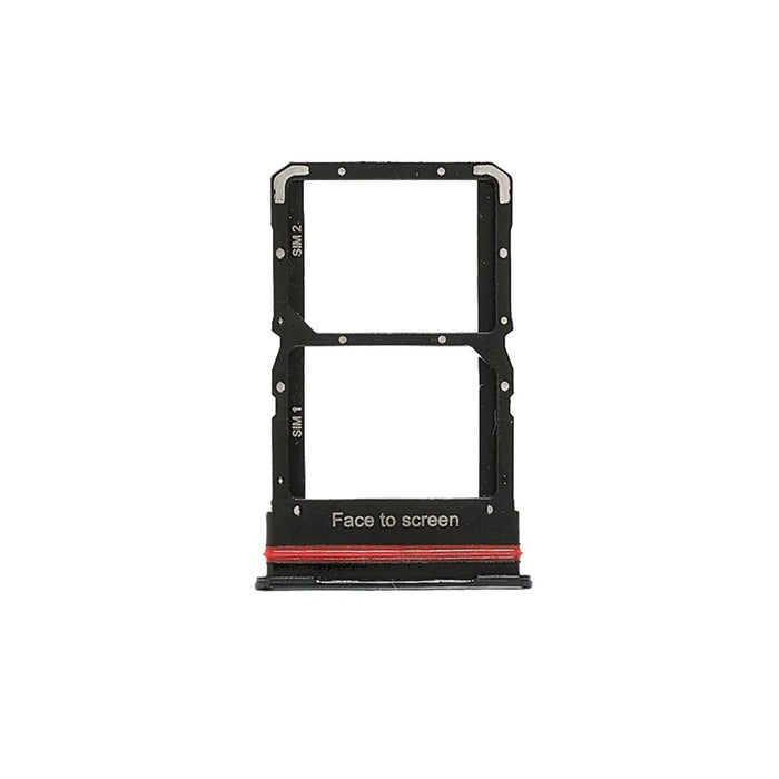 OEM Dual SIM + TF Card Tray Holder Replacement for Xiaomi Mi 10 Lite 5G (M2002J9G) - Black - 1