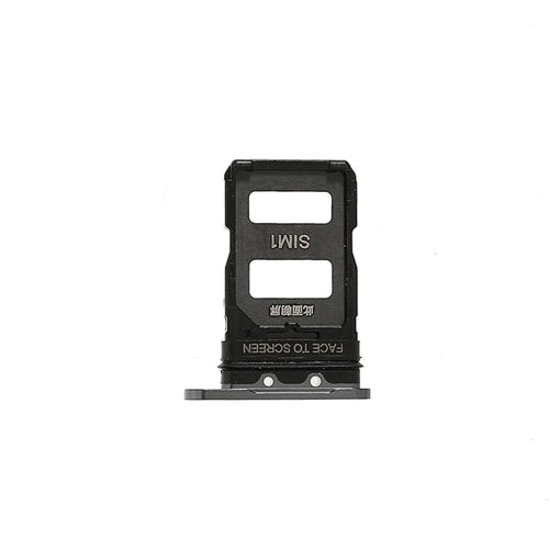 OEM Dual SIM Card Tray Holder Replace Part for Xiaomi Mi 11 (M2011K2C/M2011K2G) - Black - 1