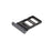 OEM Dual SIM Card Tray Holder Replace Part for Xiaomi Mi 11 (M2011K2C/M2011K2G) - Black - 3