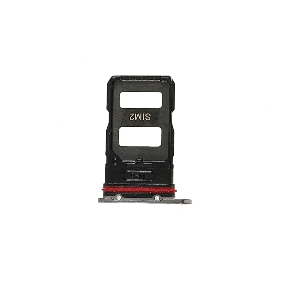 OEM Dual SIM Card Tray Holder Replace Part for Xiaomi Mi 11 Pro - Black - 2