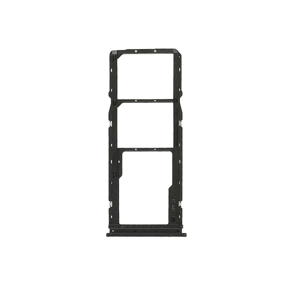 For Xiaomi Poco M3 M2010J19CG, M2010J19CI OEM Dual SIM Card + TF Card Tray Holder Replacement (without Logo) - Black - 2