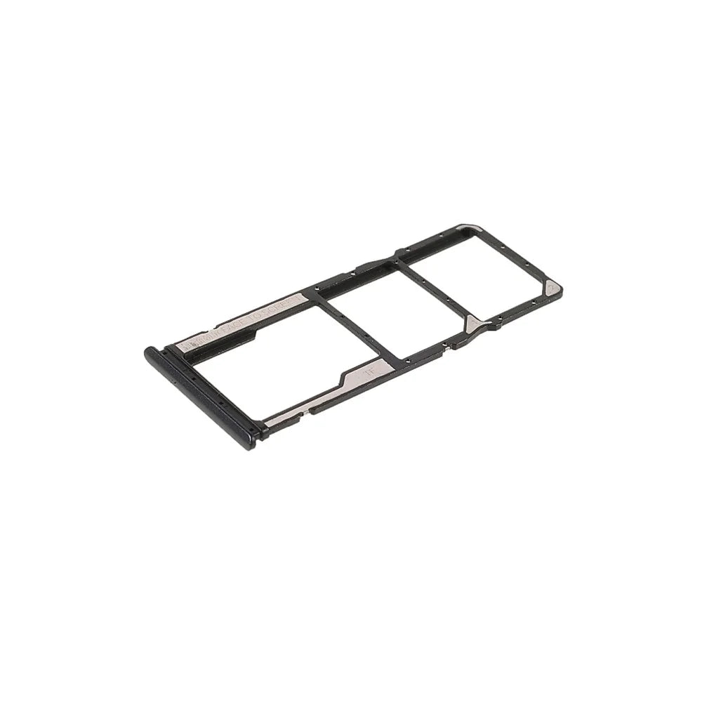 For Xiaomi Poco M3 M2010J19CG, M2010J19CI OEM Dual SIM Card + TF Card Tray Holder Replacement (without Logo) - Black - 3