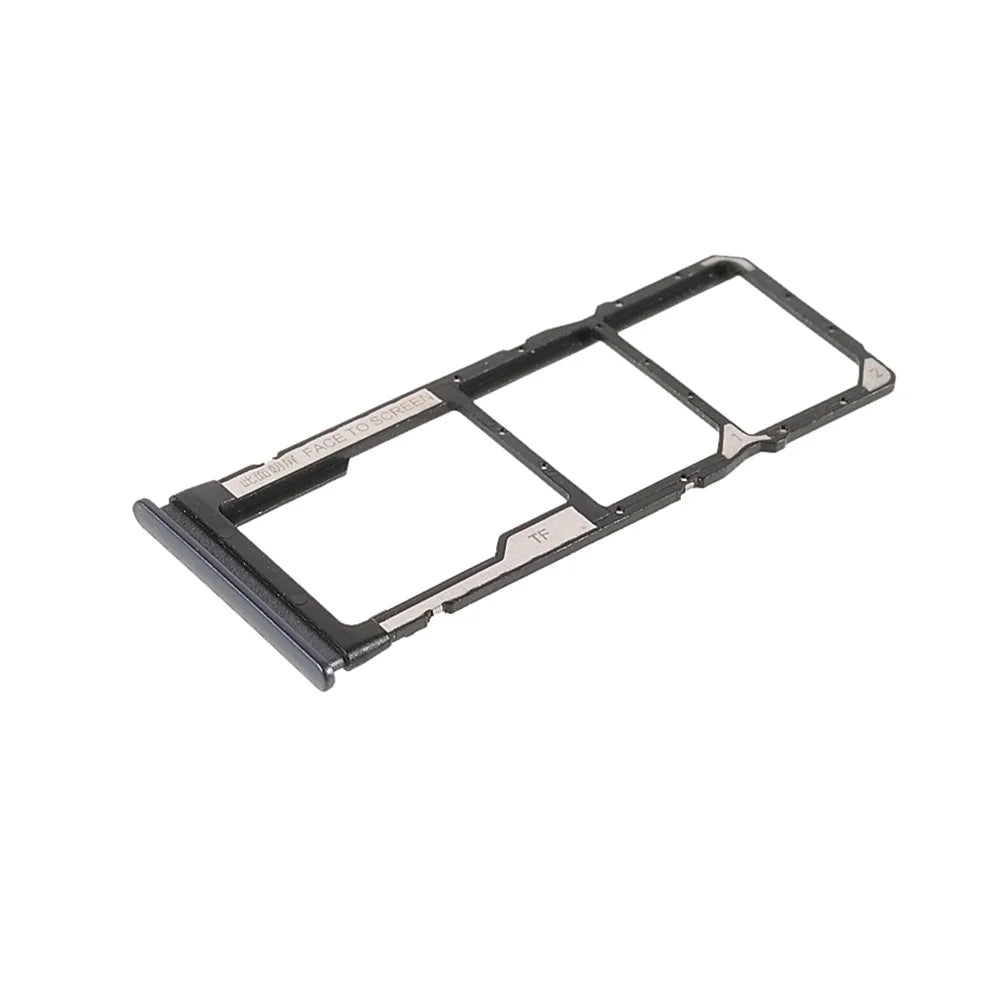 OEM Dual SIM + TF Card Tray Holder Replacement for Xiaomi Redmi Note 9T 5G (M2007J22G, J22) - Black - 3