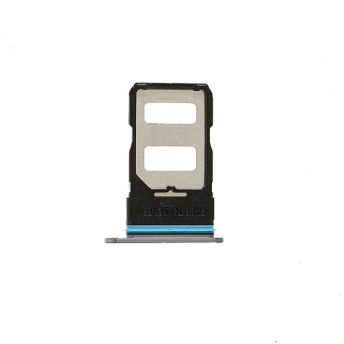OEM Dual SIM Card Tray Holder Replace Part for Xiaomi Mi 10T Pro 5G (M2007J3SG/M2007J3SP/M2007J3SI/M2007J17C) - Silver - 1