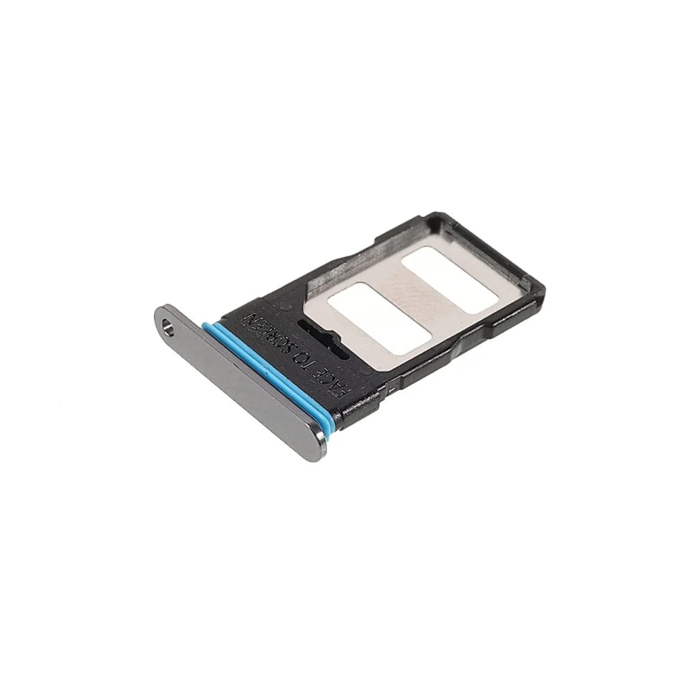 OEM Dual SIM Card Tray Holder Replace Part for Xiaomi Mi 10T Pro 5G (M2007J3SG/M2007J3SP/M2007J3SI/M2007J17C) - Silver - 3