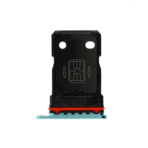 OEM SIM Card Tray Holder Replacement Part for OnePlus 8T - Cyan - 1